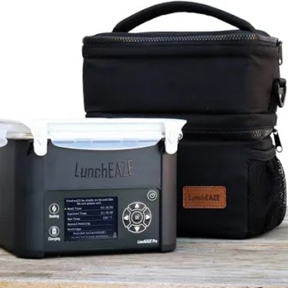LunchEAZE Pro Electric Lunch Box - Black